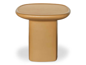 Manon Deep Yellow Outdoor Side Table by Moe's Home at Eve Furniture