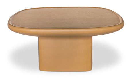 Manon Outdoor Coffee Table Deep Yellow by Moe's Home at Eve Furniture
