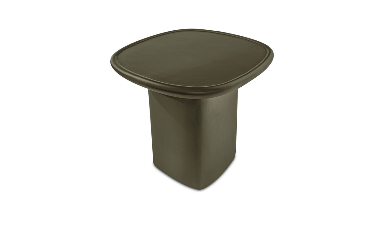 Manon Outdoor Side Table Deep Green by Moe's Home at Eve Furniture