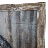Man'S Best Friend Black/Brown Wall Art by Crestview at Eve Furniture