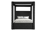 Mansion Black King Platform Bed by New Era Innovations at Eve Furniture