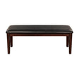 Mantello Cherry Dining Bench by Homelegance at Eve Furniture
