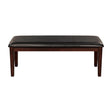 Mantello Cherry Dining Bench by Homelegance at Eve Furniture