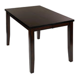 Mantello Cherry Extendable Counter Height Table by Homelegance at Eve Furniture