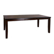 Mantello Cherry Extendable Dining Table by Homelegance at Eve Furniture