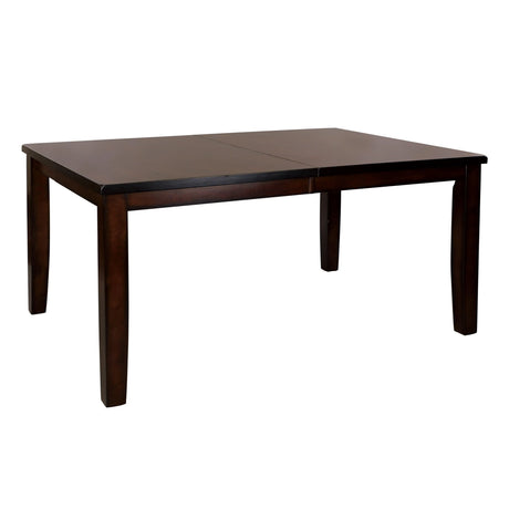 Mantello Cherry Extendable Dining Table by Homelegance at Eve Furniture