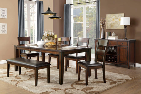 Mantello Cherry Server by Homelegance at Eve Furniture