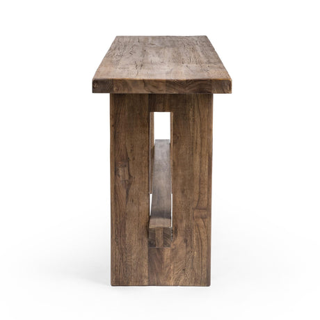 Mantova Harvest Mill 76 Rectangle Console Table by Classic Home at Eve Furniture