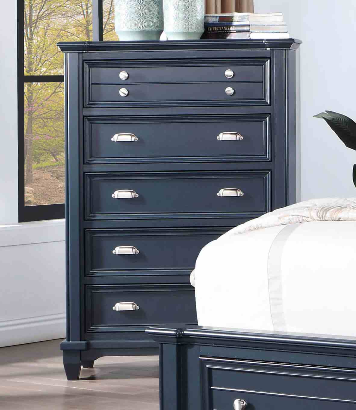 Manzanillo Slate Blue Chest