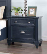 Manzanillo Slate Blue Nightstand