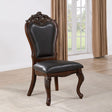 Manzanita Dark Cherry/Black Side Chair Set of 2 by Furniture of America at Eve Furniture