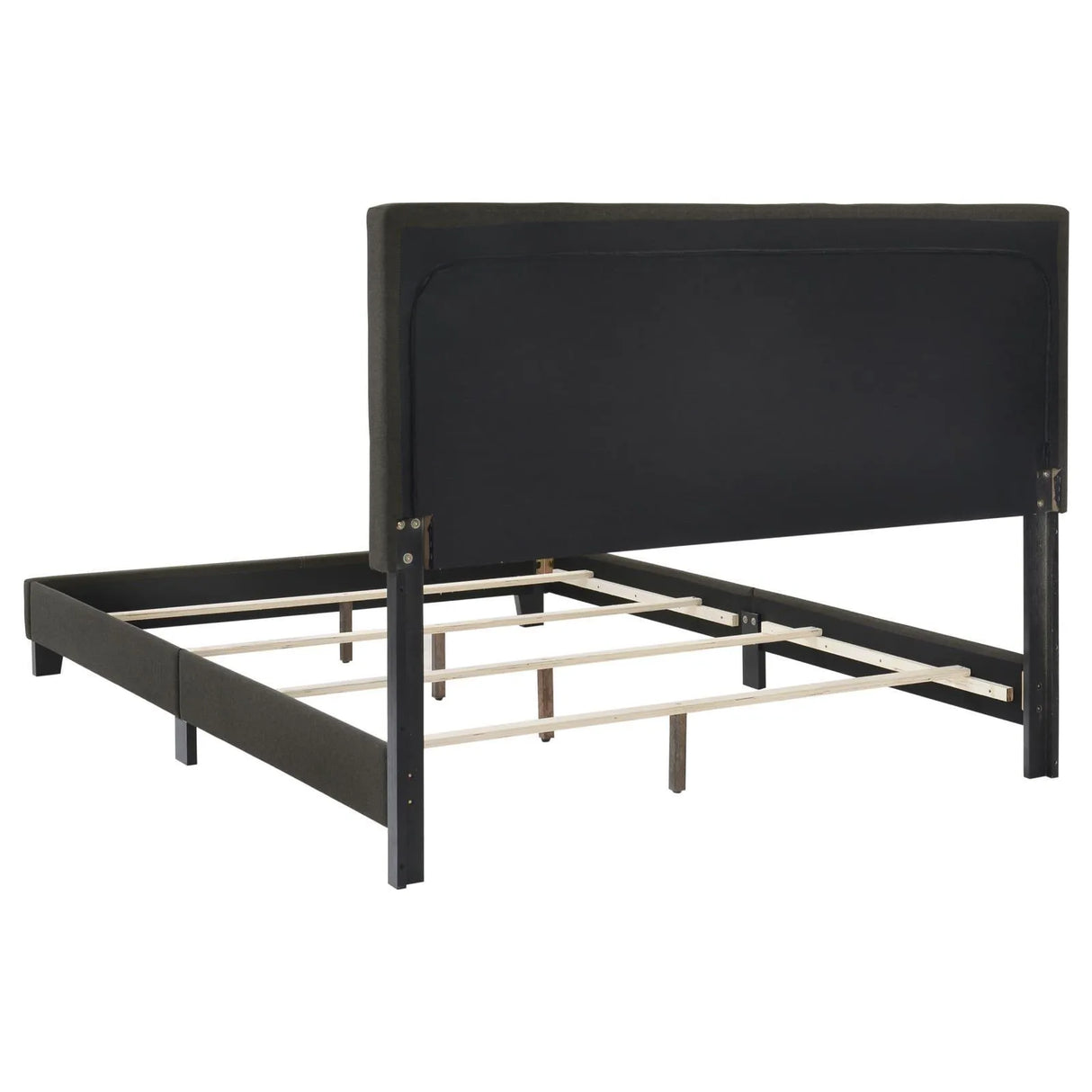 Mapes Charcoal Tufted Upholstered Queen Bed by Coaster at Eve Furniture