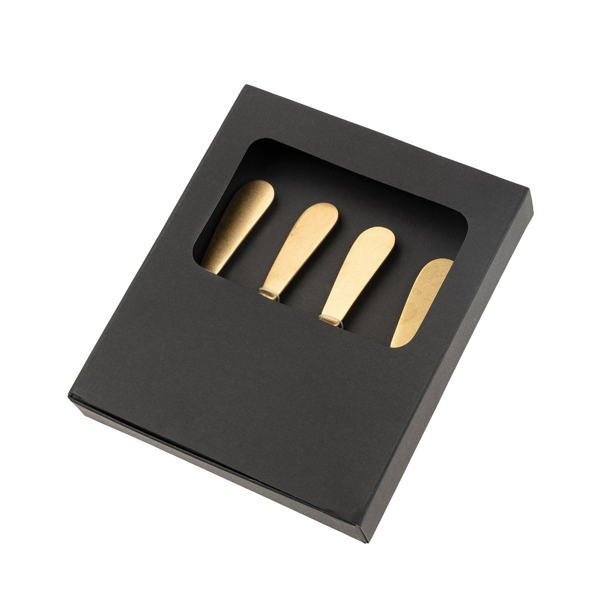 Maple Wood Spreaders S/4, Tumbled Gold, Set of 4 by Mercana at Eve Furniture
