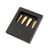 Maple Wood Spreaders S/4, Tumbled Gold, Set of 4 by Mercana at Eve Furniture