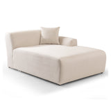 Mar U-Shape Corner Sofa - Cream Corduroy by Ashcroft Furniture at Eve Furniture