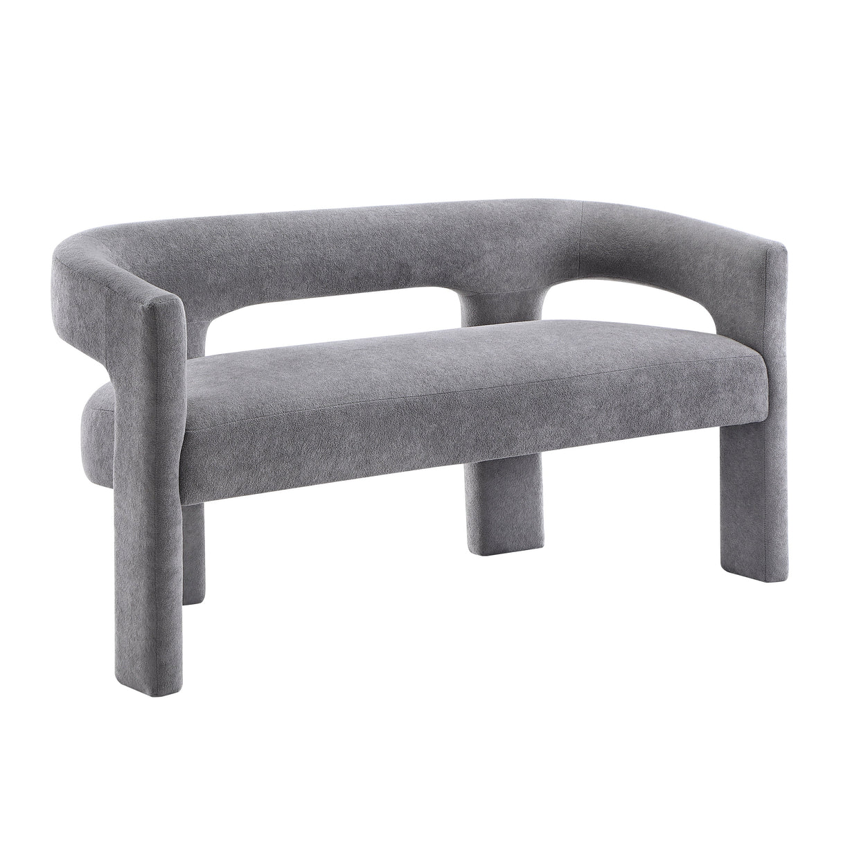 Marais Dark Gray Bench by Homelegance at Eve Furniture