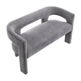 Marais Dark Gray Bench by Homelegance at Eve Furniture