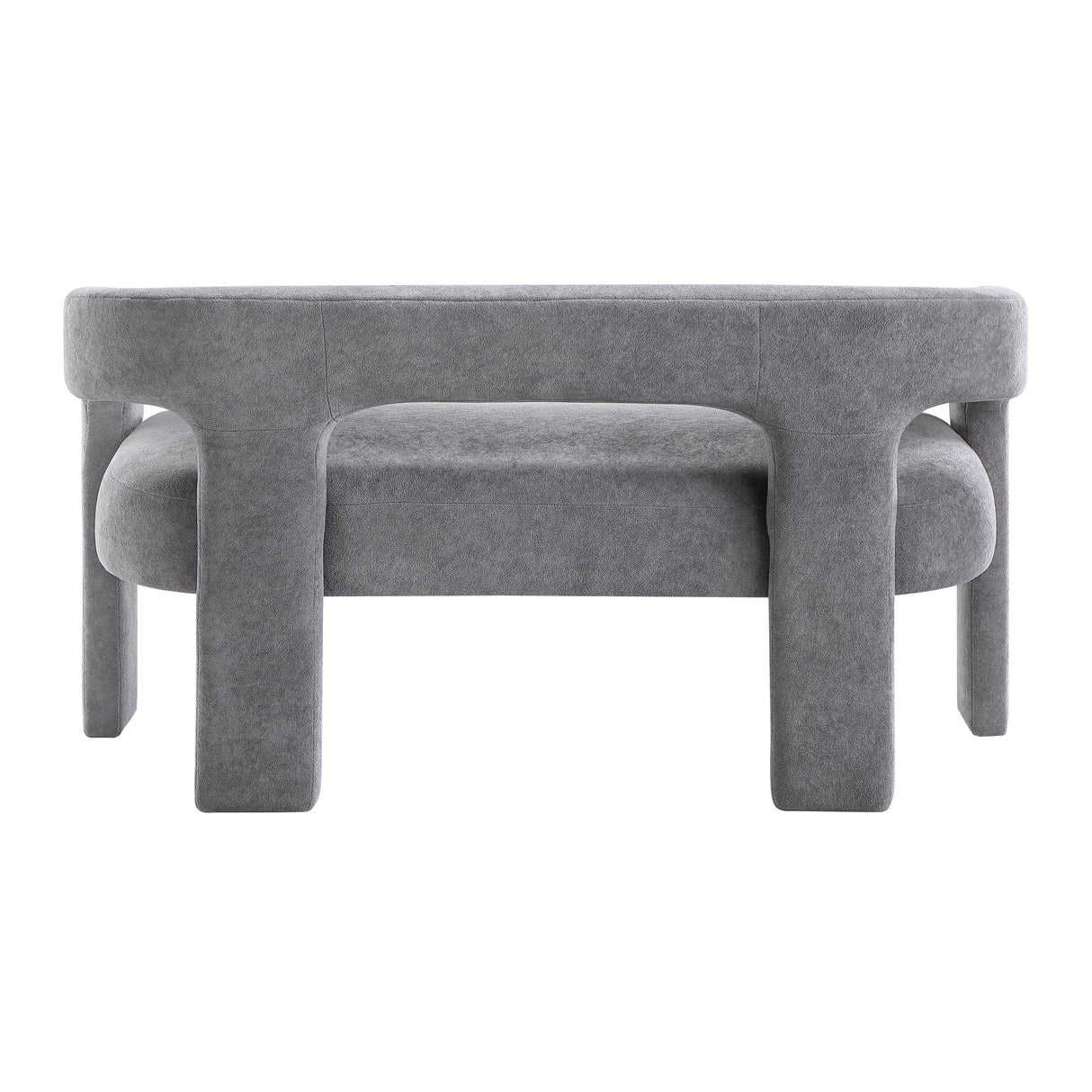 Marais Dark Gray Bench by Homelegance at Eve Furniture
