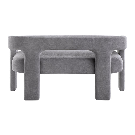 Marais Dark Gray Bench by Homelegance at Eve Furniture