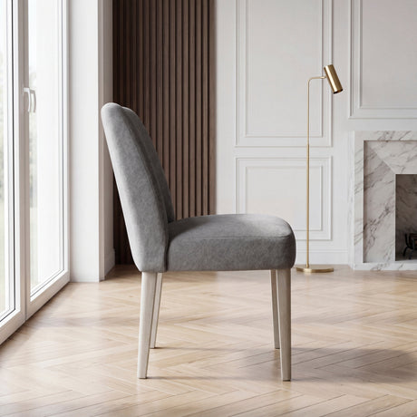 Marais Dark Gray Dining Chair by Homelegance at Eve Furniture