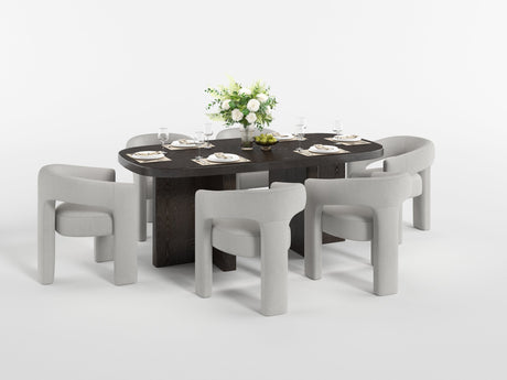 Marais Dark Gray Side Chair, Set of 2 by Homelegance at Eve Furniture