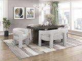 Marais Ebony Dining Table by Homelegance at Eve Furniture