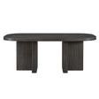 Marais Ebony Dining Table by Homelegance at Eve Furniture