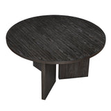 Marais Ebony Round Dining Table by Homelegance at Eve Furniture