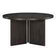 Marais Ebony Round Dining Table by Homelegance at Eve Furniture
