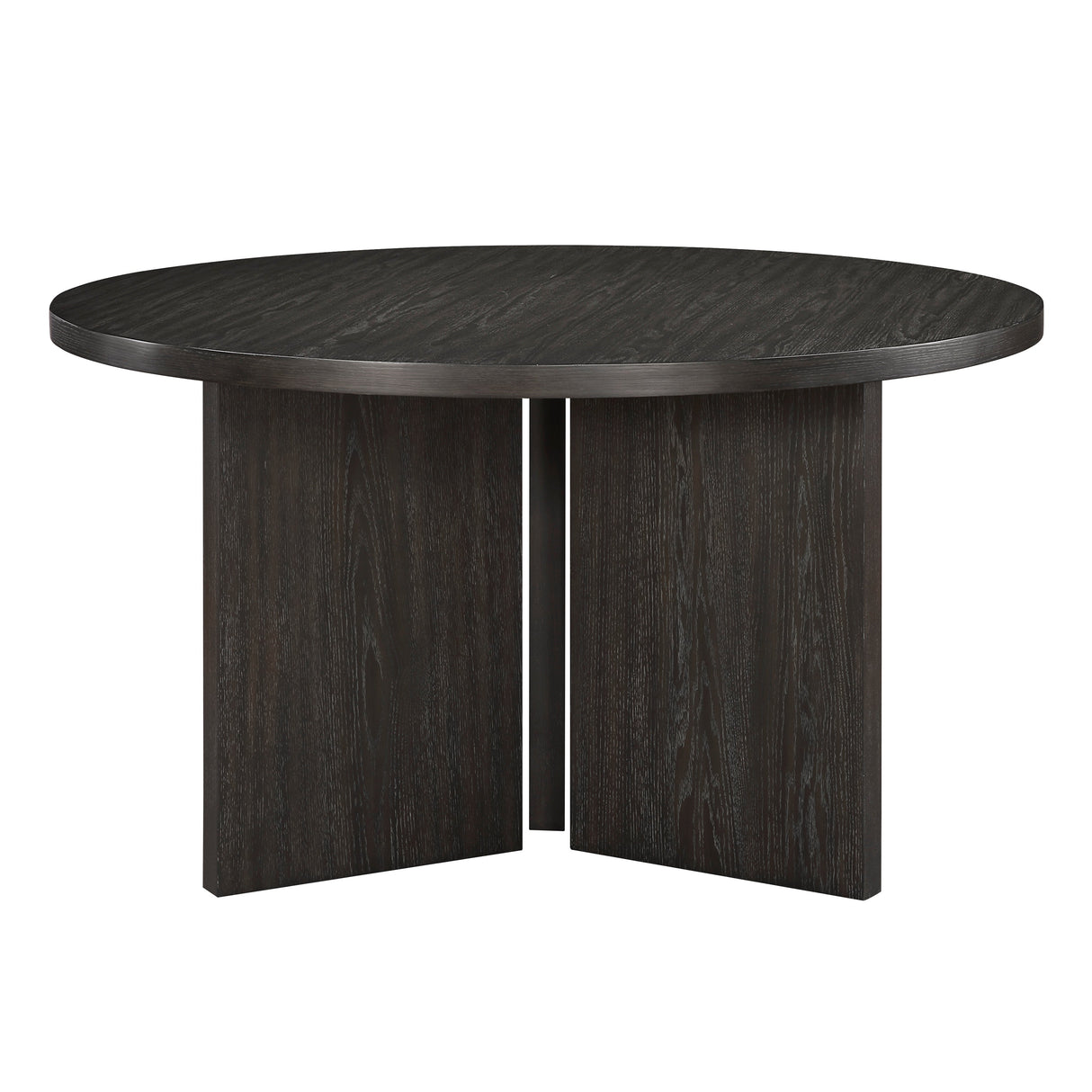 Marais Ebony Round Dining Table by Homelegance at Eve Furniture