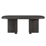 Marais Ebony/Dark Gray Modern Dining Room Set by Homelegance at Eve Furniture