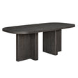 Marais Ebony/Dark Gray Modern Dining Room Set by Homelegance at Eve Furniture