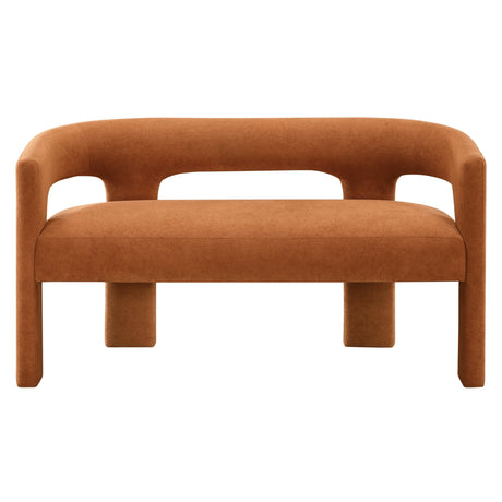 Marais Ebony/Orange Boucle 6-Piece 82" Dining Set by Homelegance at Eve Furniture