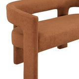 Marais Ebony/Orange Boucle 6-Piece 82" Dining Set by Homelegance at Eve Furniture