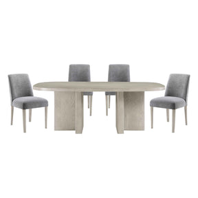 Marais Gray 5-Piece Dining Room Set by Homelegance at Eve Furniture