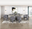 Marais Gray Modern Dining Room Set by Homelegance at Eve Furniture