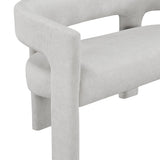 Marais Light Gray Bench by Homelegance at Eve Furniture