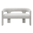 Marais Light Gray Bench by Homelegance at Eve Furniture