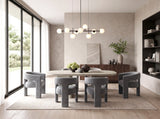 Marais Light Gray Dining Table by Homelegance at Eve Furniture