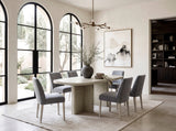 Marais Light Gray Dining Table by Homelegance at Eve Furniture