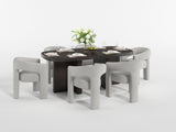 Marais Light Gray Dining Table by Homelegance at Eve Furniture