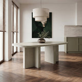 Marais Light Gray Dining Table by Homelegance at Eve Furniture
