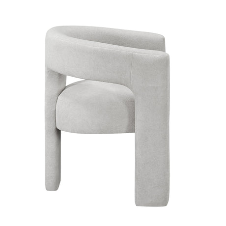 Marais Light Gray Side Chair, Set of 2 by Homelegance at Eve Furniture