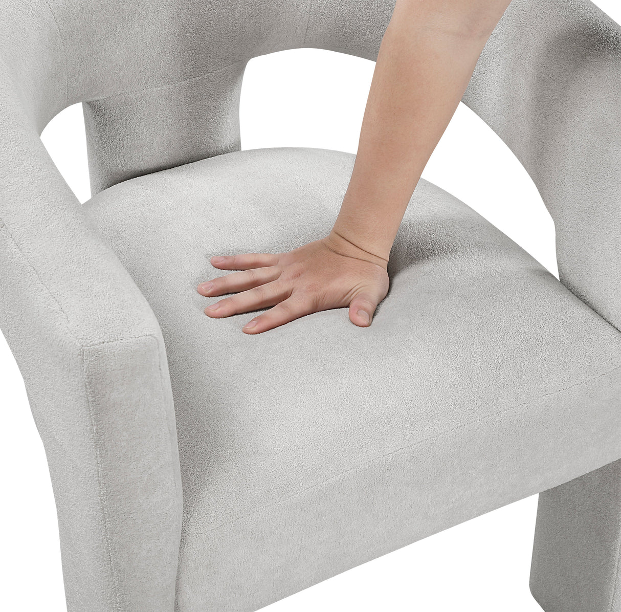 Marais Light Gray Side Chair, Set of 2 by Homelegance at Eve Furniture