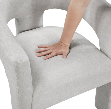 Marais Light Gray Side Chair, Set of 2 by Homelegance at Eve Furniture