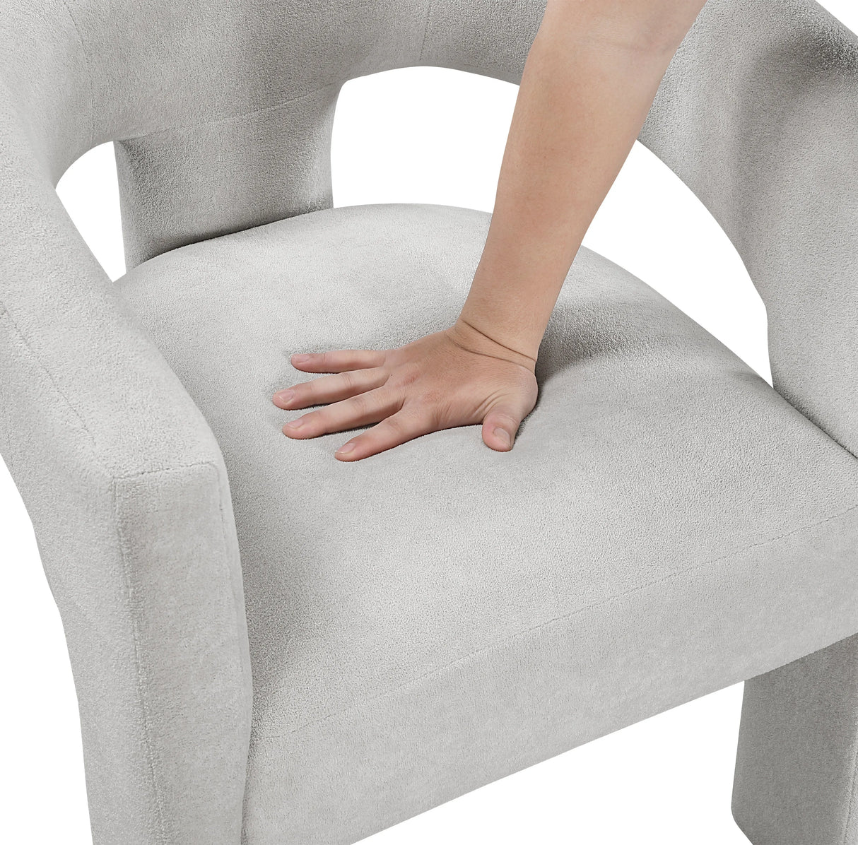 Marais Light Gray Side Chair, Set of 2 by Homelegance at Eve Furniture