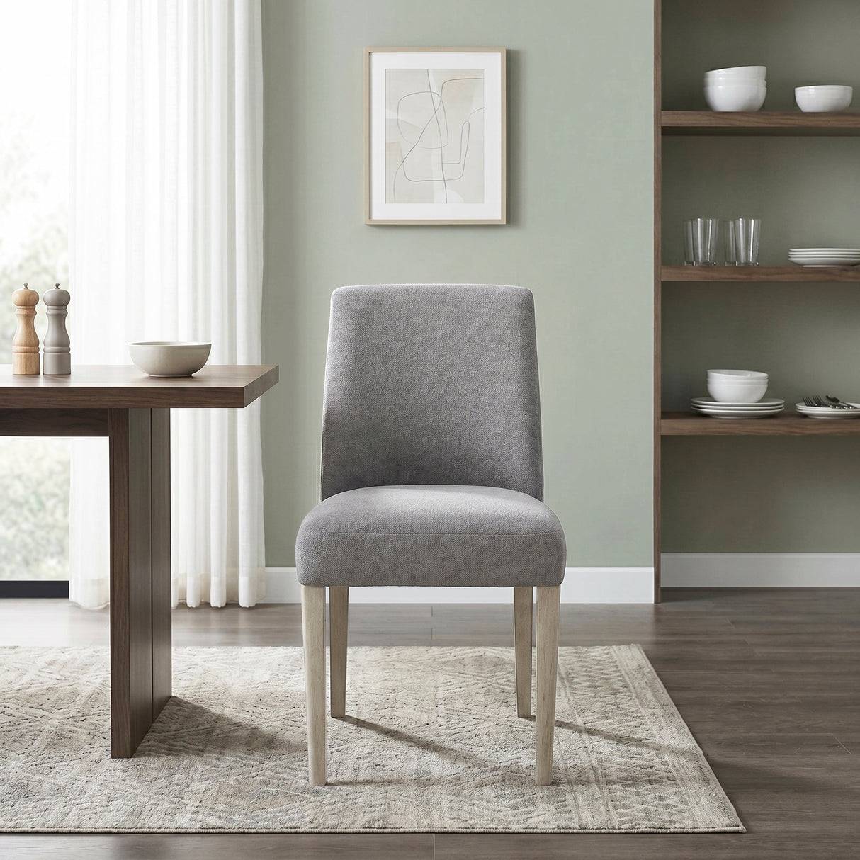 Marais Light Gray/Dark Gray Dining Room Set by Homelegance at Eve Furniture