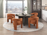 Marais Orange Side Chair, Set of 2 by Homelegance at Eve Furniture
