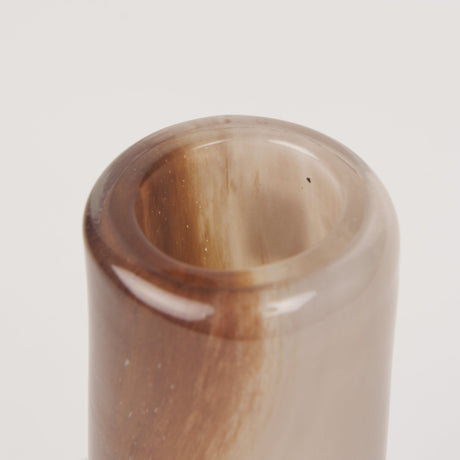 Marans Short Amber Multi-Color Glass Vase by Mercana at Eve Furniture