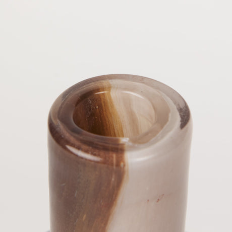 Marans Tall Amber Multi-Color Glass Vase by Mercana at Eve Furniture
